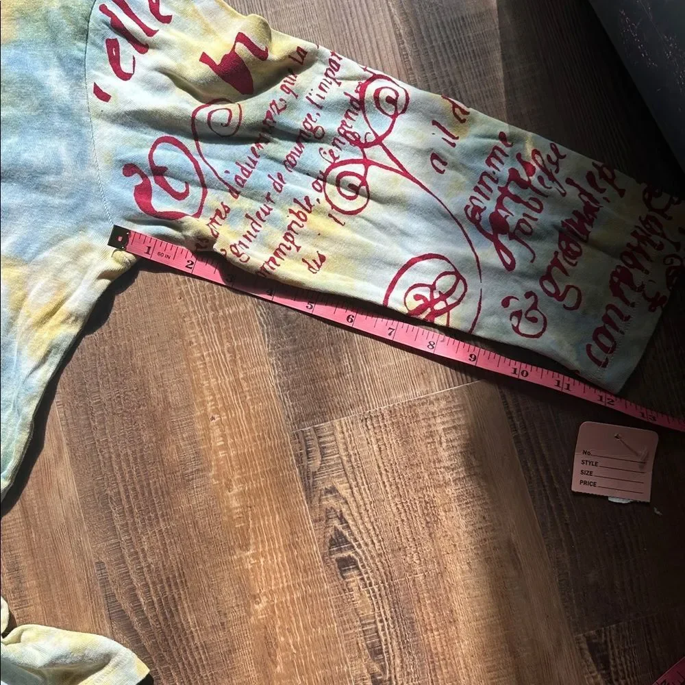 Qu’elle P Vintage top made in France